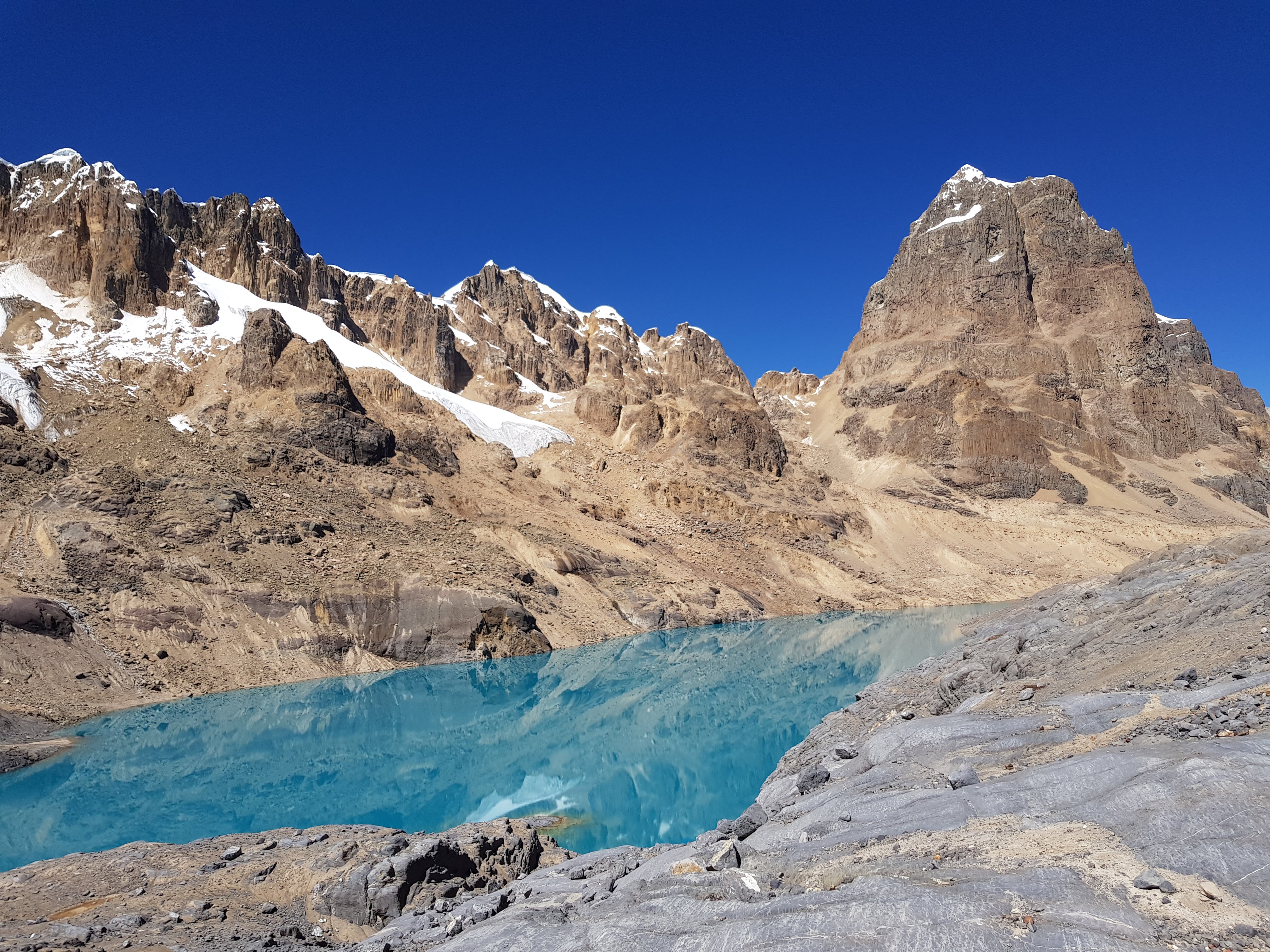 Huayhuash: trek de 8 días entre 4000 y 5000 metros