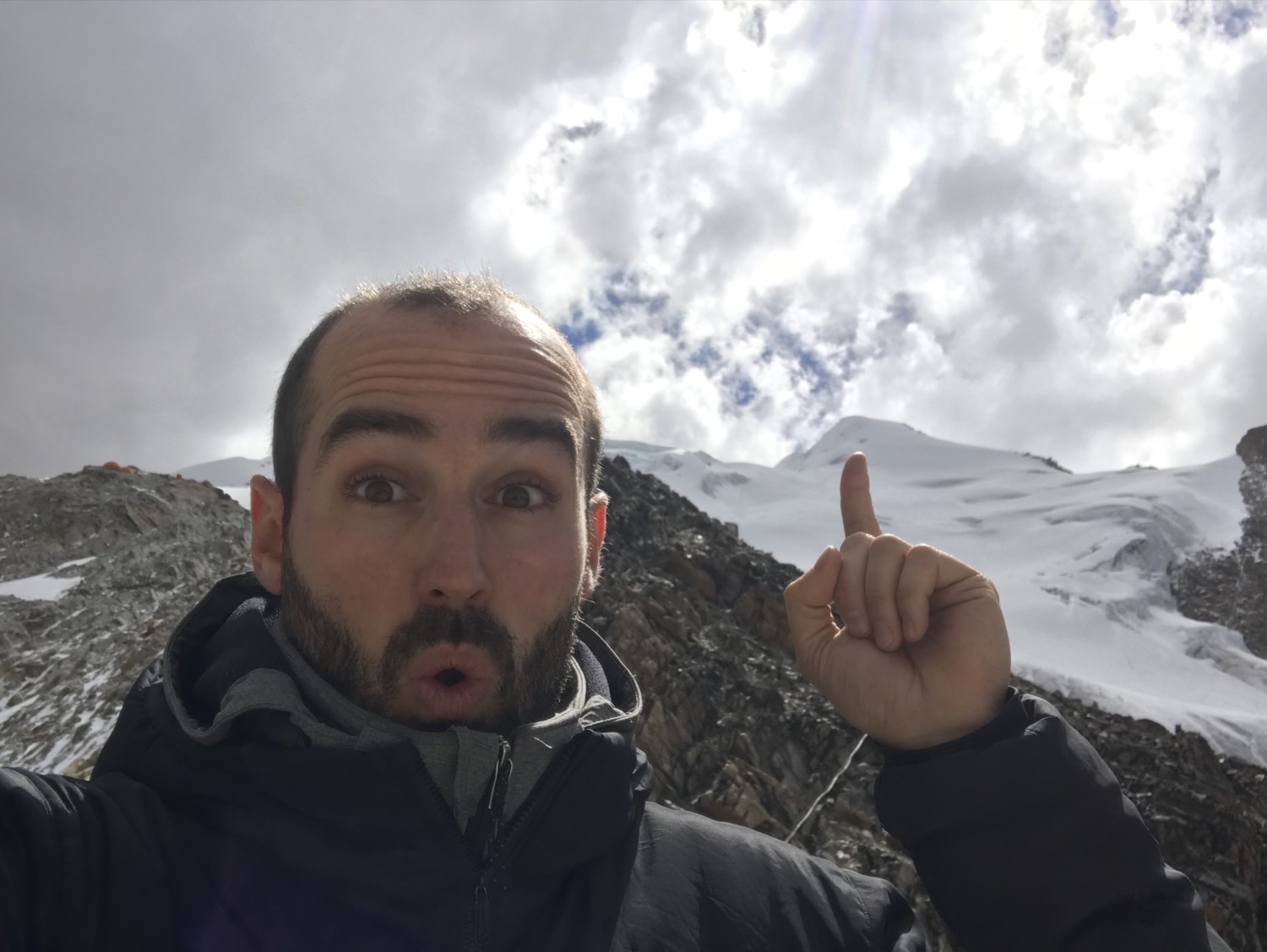 Cumbre a 6088m en Huayna Potosi!