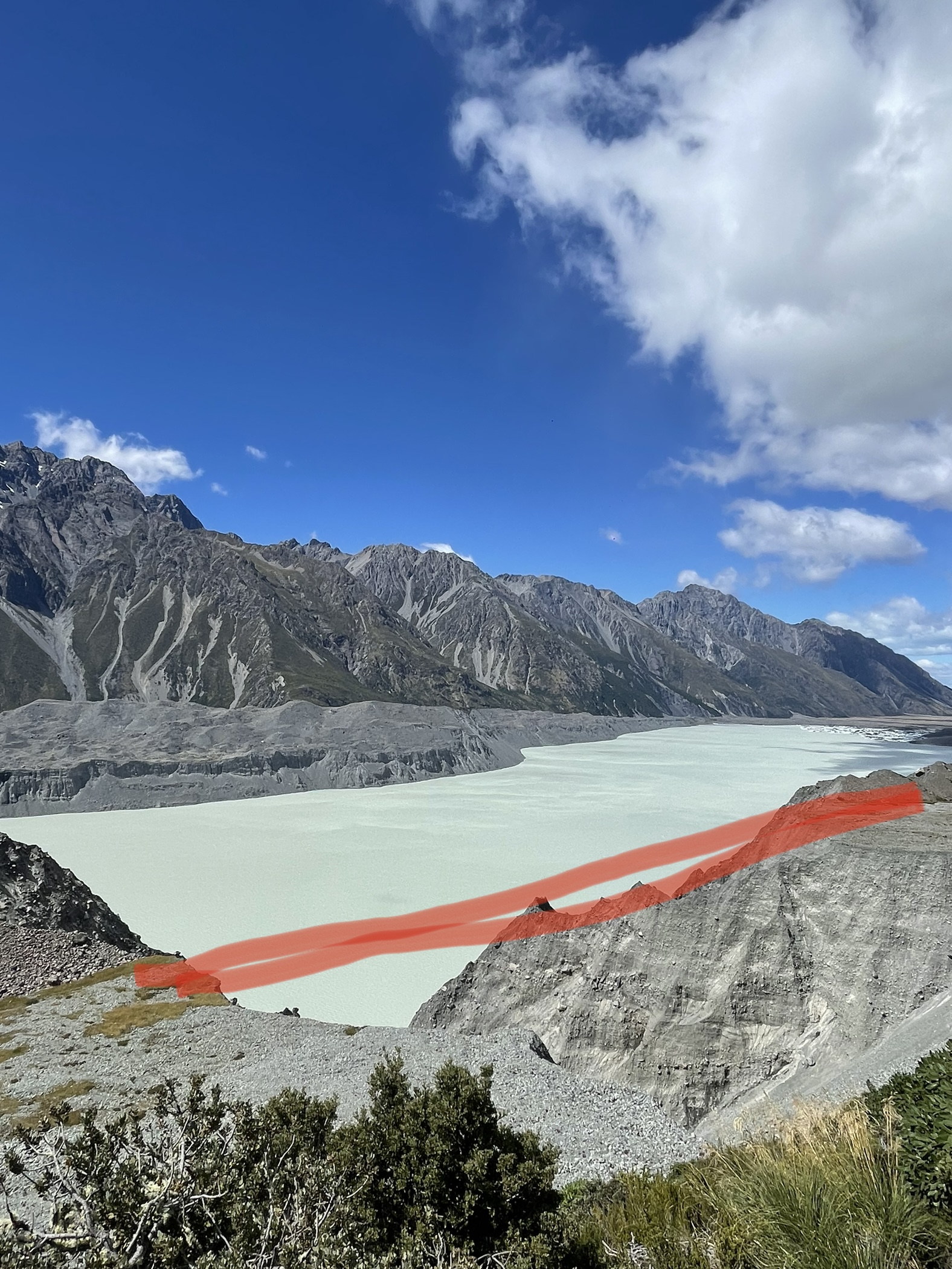 Ball Pass: reto entre glaciares