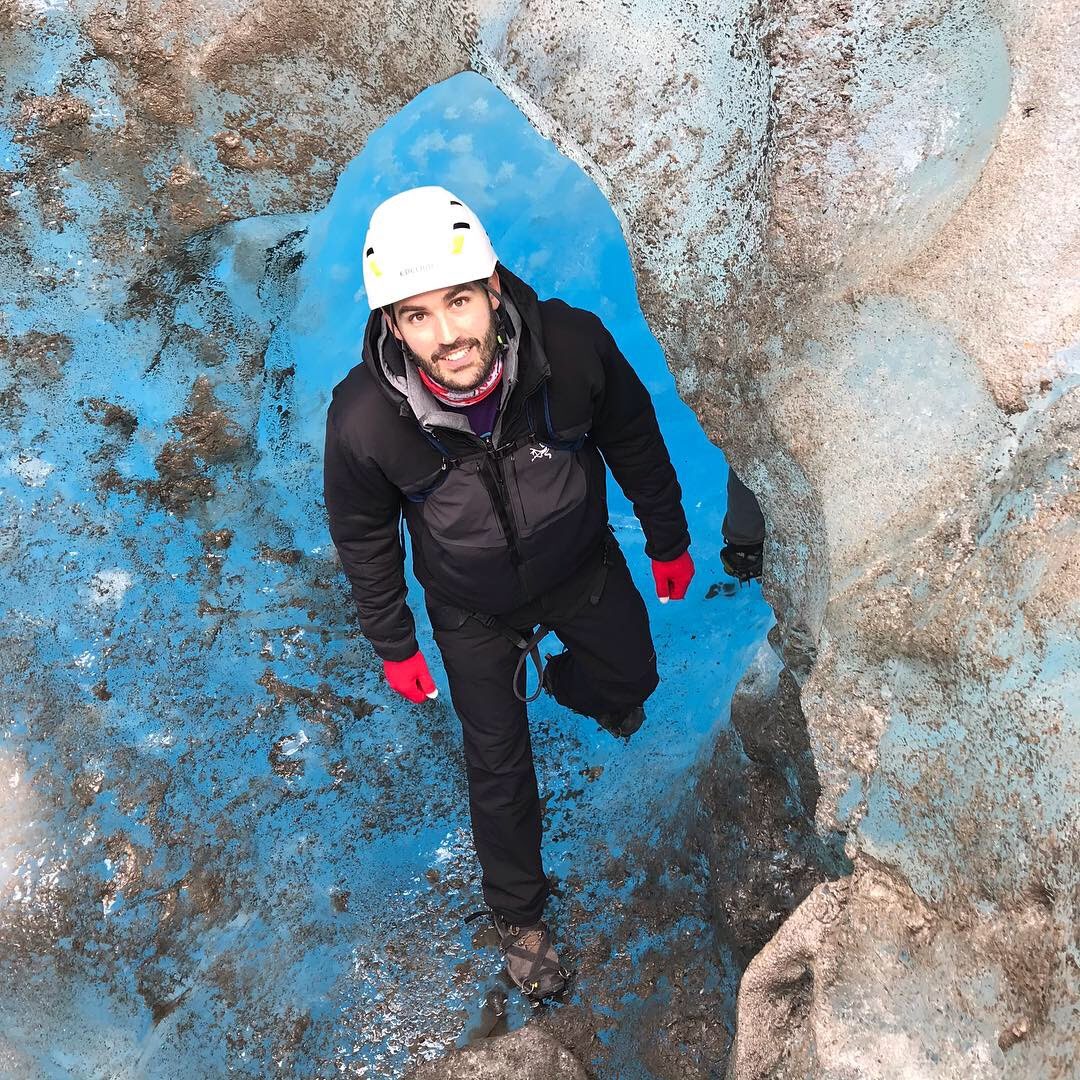 Dentro del glaciar Perito Moreno