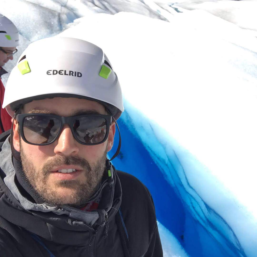 Dentro del glaciar Perito Moreno