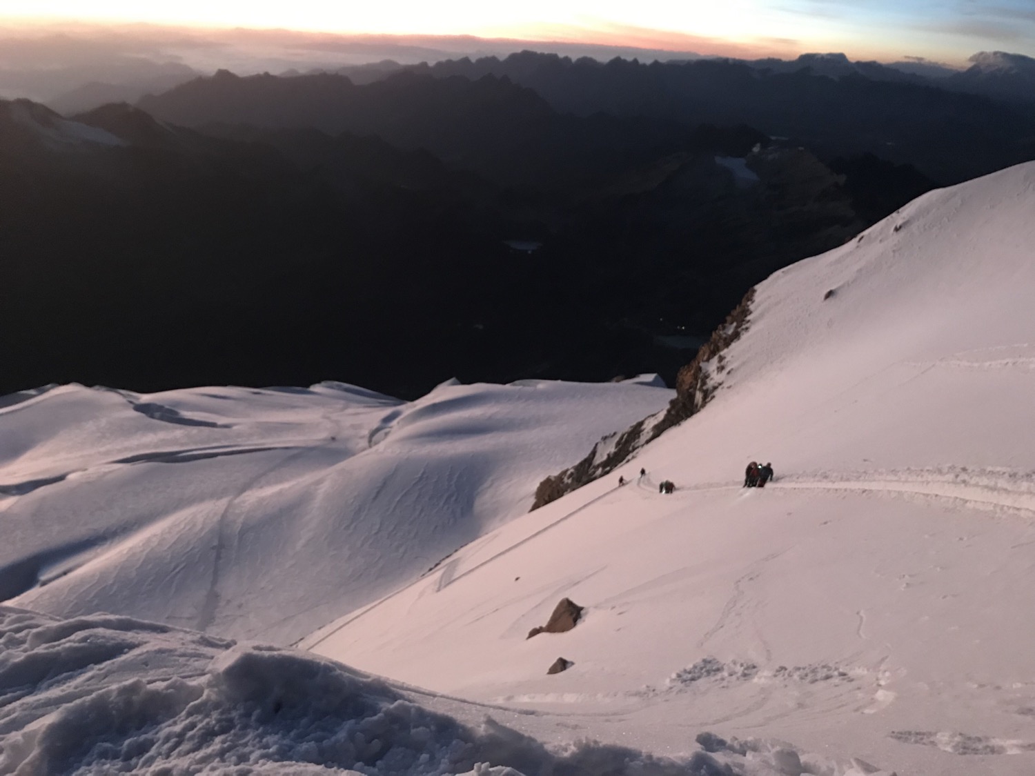 Cumbre a 6088m en Huayna Potosi!